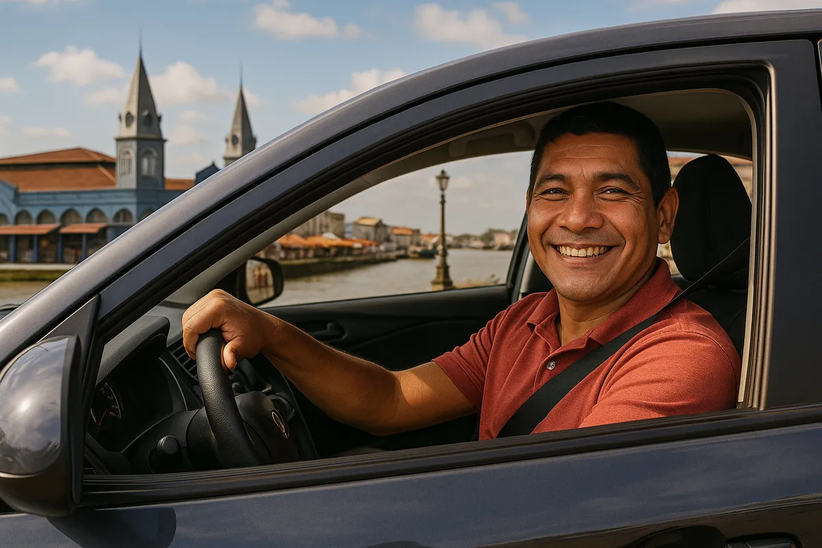 Motorista parceiro do BoraPará em Belém